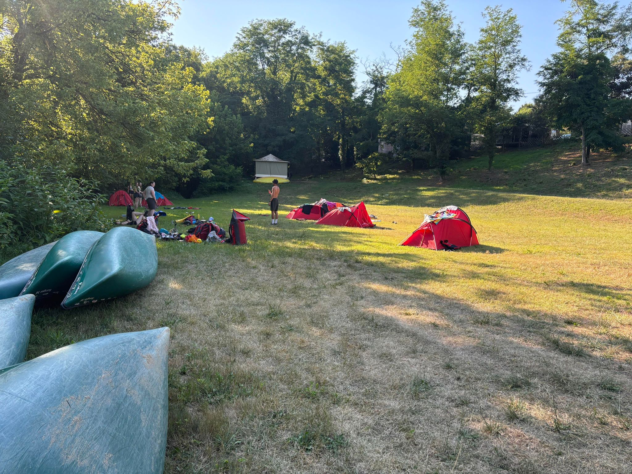 Forfait Bivouac (1 tente) -sans électricité- Randonneur, cycliste, canoéistes/kayakistes
